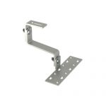 Pjesë metalike e kllapës diellore PV për çati me pllaka me xham